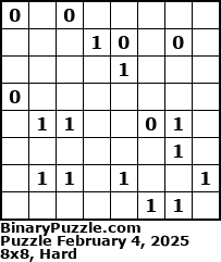 Binary Puzzle