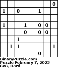 Binary Puzzle