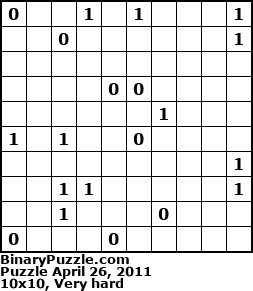 Binary Puzzle