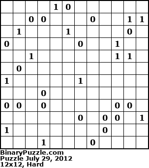 Binary Puzzle