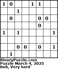 Binary Puzzle