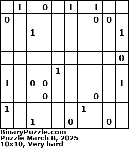 Binary Puzzle