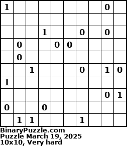 Binary Puzzle