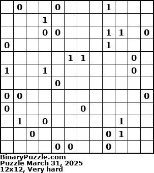 Binary Puzzle