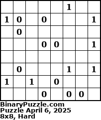 Binary Puzzle