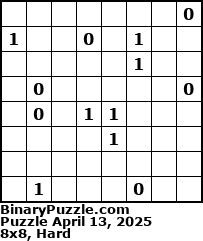 Binary Puzzle