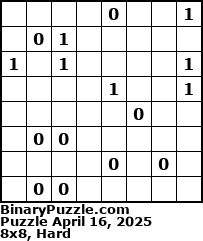 Binary Puzzle