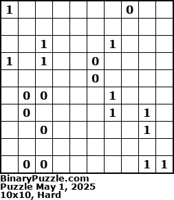 Binary Puzzle