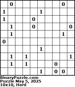 Binary Puzzle