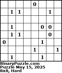 Binary Puzzle
