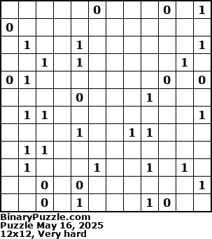 Binary Puzzle