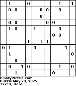 Binary Puzzle