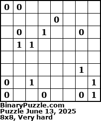 Binary Puzzle