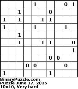 Binary Puzzle
