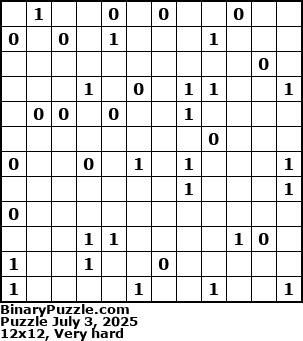 Binary Puzzle