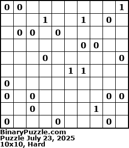 Binary Puzzle