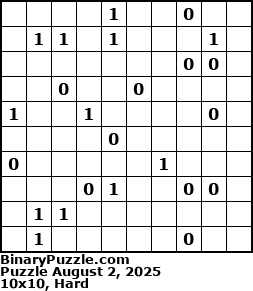 Binary Puzzle