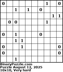 Binary Puzzle
