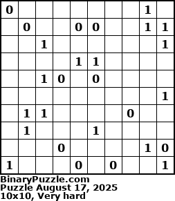 Binary Puzzle