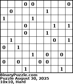 Binary Puzzle