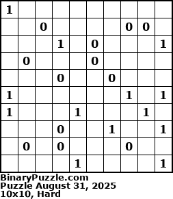 Binary Puzzle
