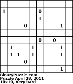 Binary Puzzle