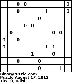 Binary Puzzle