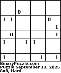 Binary Puzzle