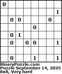 Binary Puzzle
