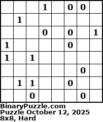 Binary Puzzle