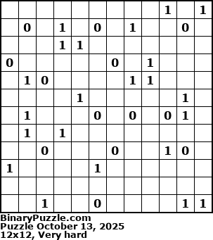Binary Puzzle
