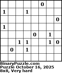 Binary Puzzle