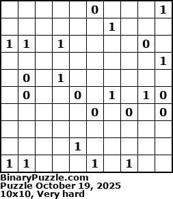 Binary Puzzle