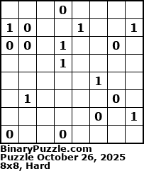 Binary Puzzle