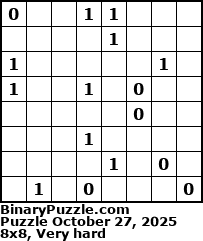 Binary Puzzle