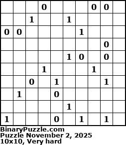 Binary Puzzle