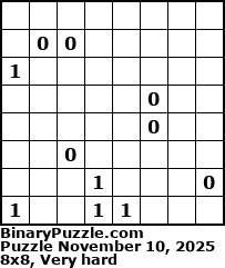 Binary Puzzle