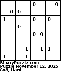 Binary Puzzle