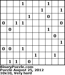 Binary Puzzle