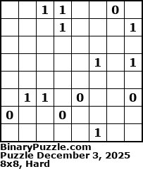 Binary Puzzle