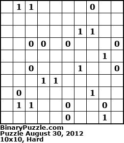 Binary Puzzle