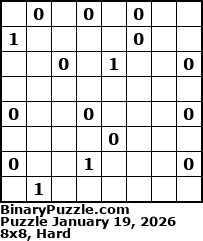 Binary Puzzle