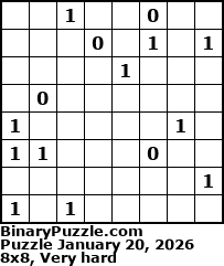 Binary Puzzle