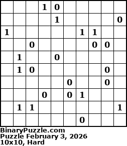 Binary Puzzle