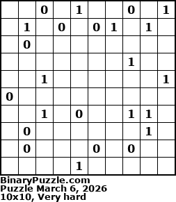 Binary Puzzle