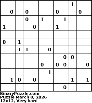 Binary Puzzle