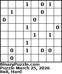 Binary Puzzle