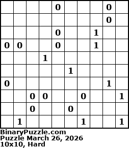 Binary Puzzle