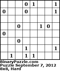 Binary Puzzle