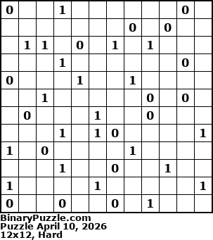 Binary Puzzle